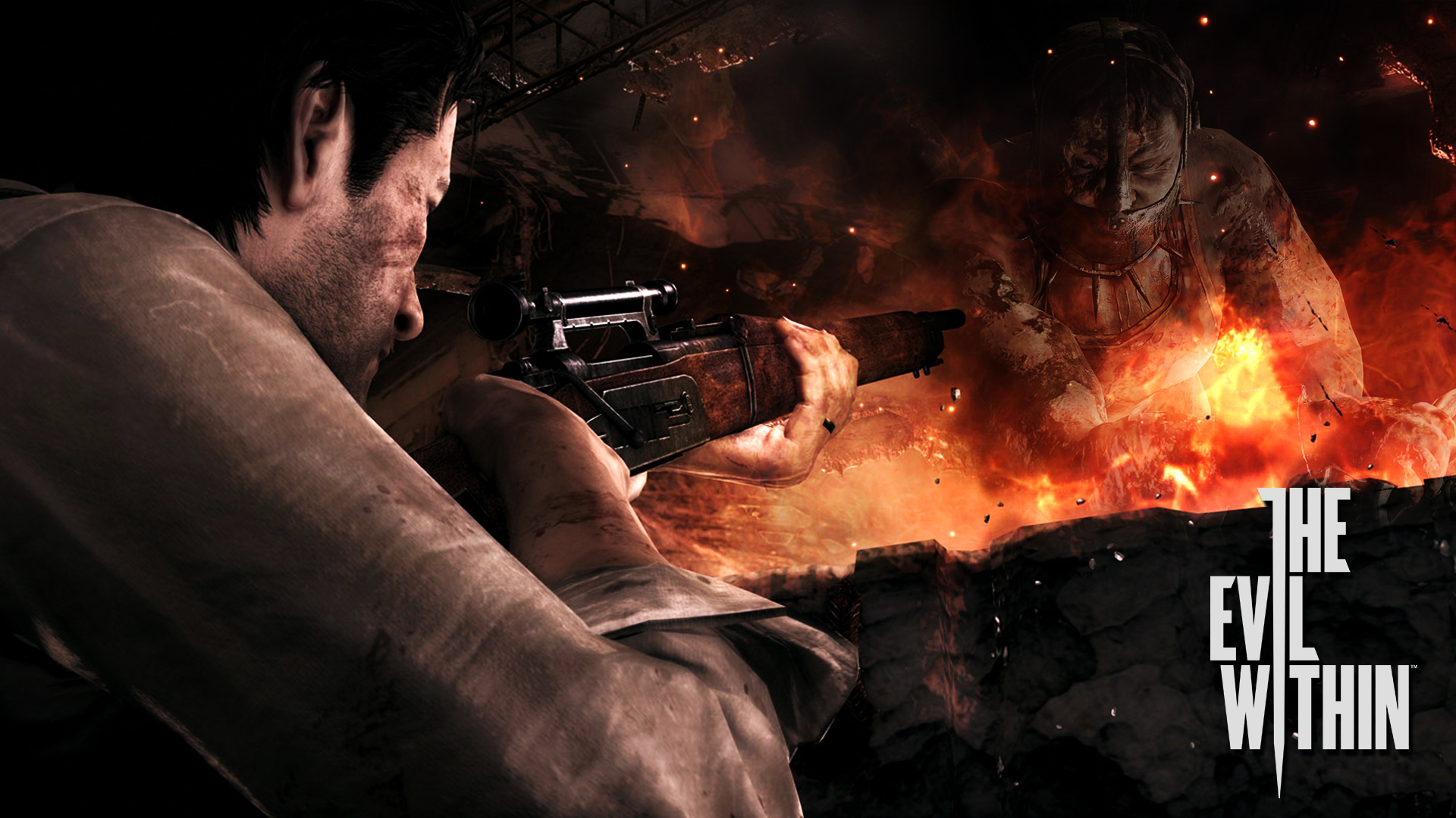 The Evil Within Hd Wallpaper - Evil Within , HD Wallpaper & Backgrounds