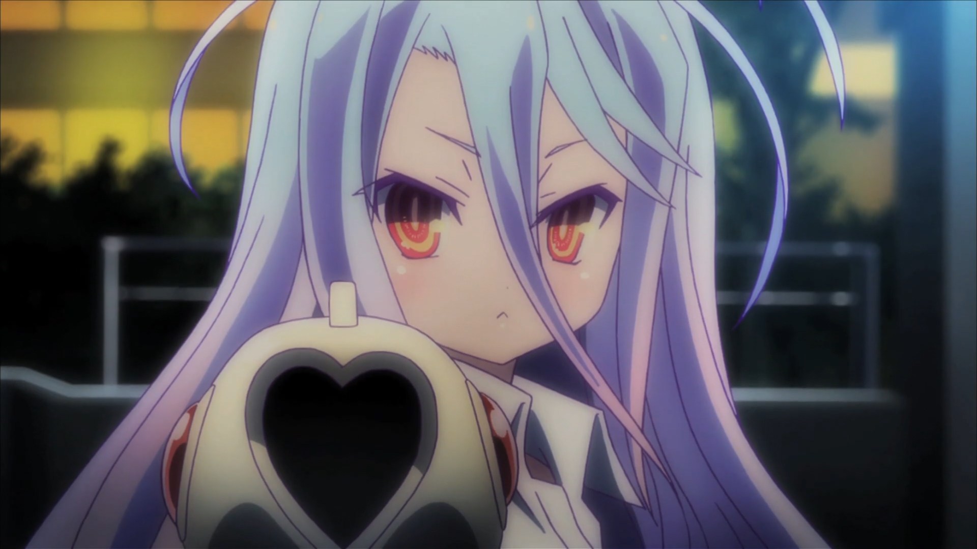 No Game No Life Episode 11 Fps Love Shooter - 遊戲 人生 表情 包 , HD Wallpaper & Backgrounds