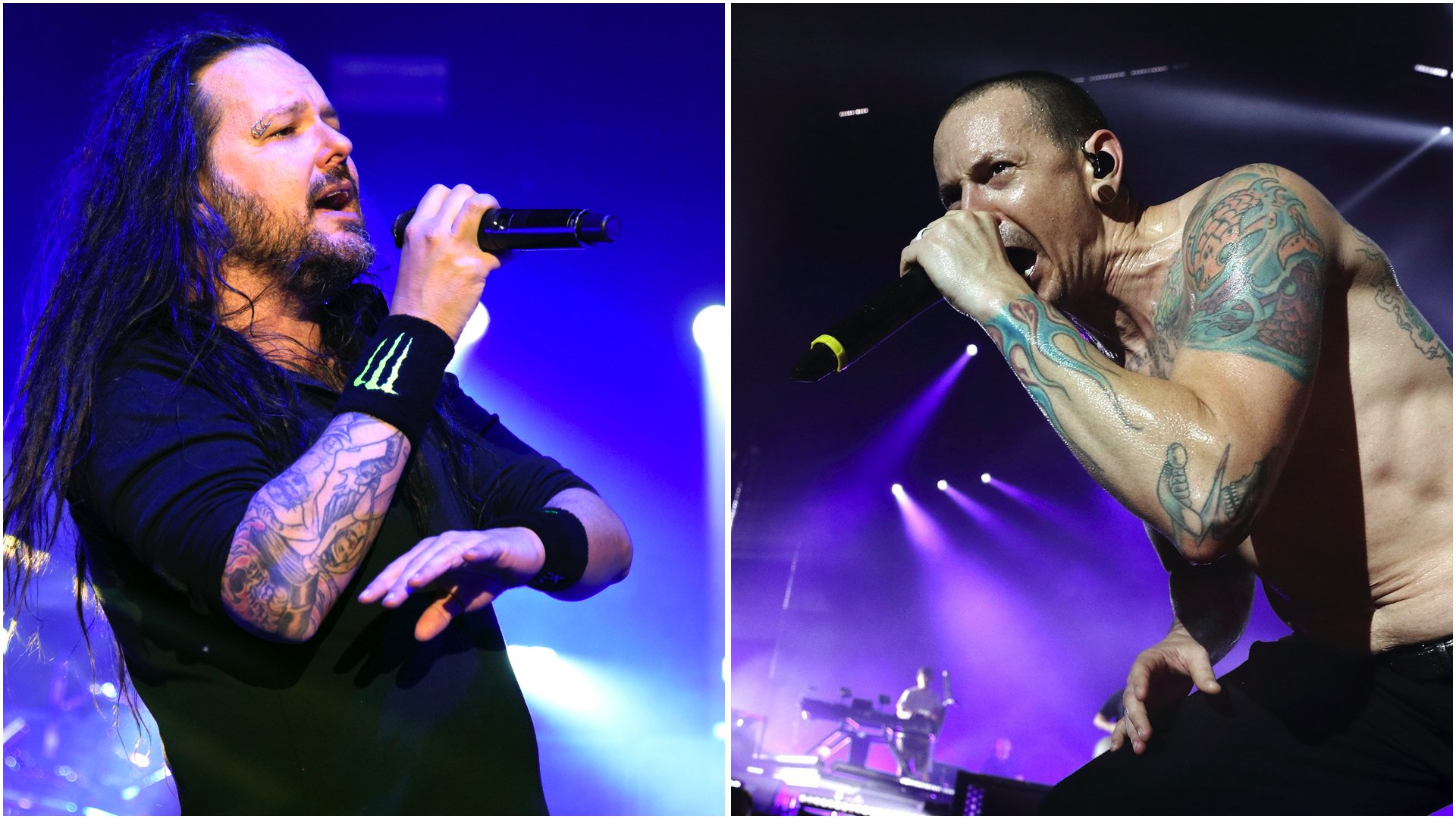 Watch Korn Dedicate '4 U' To Linkin Park's Chester - Linkin Park Chester Death , HD Wallpaper & Backgrounds