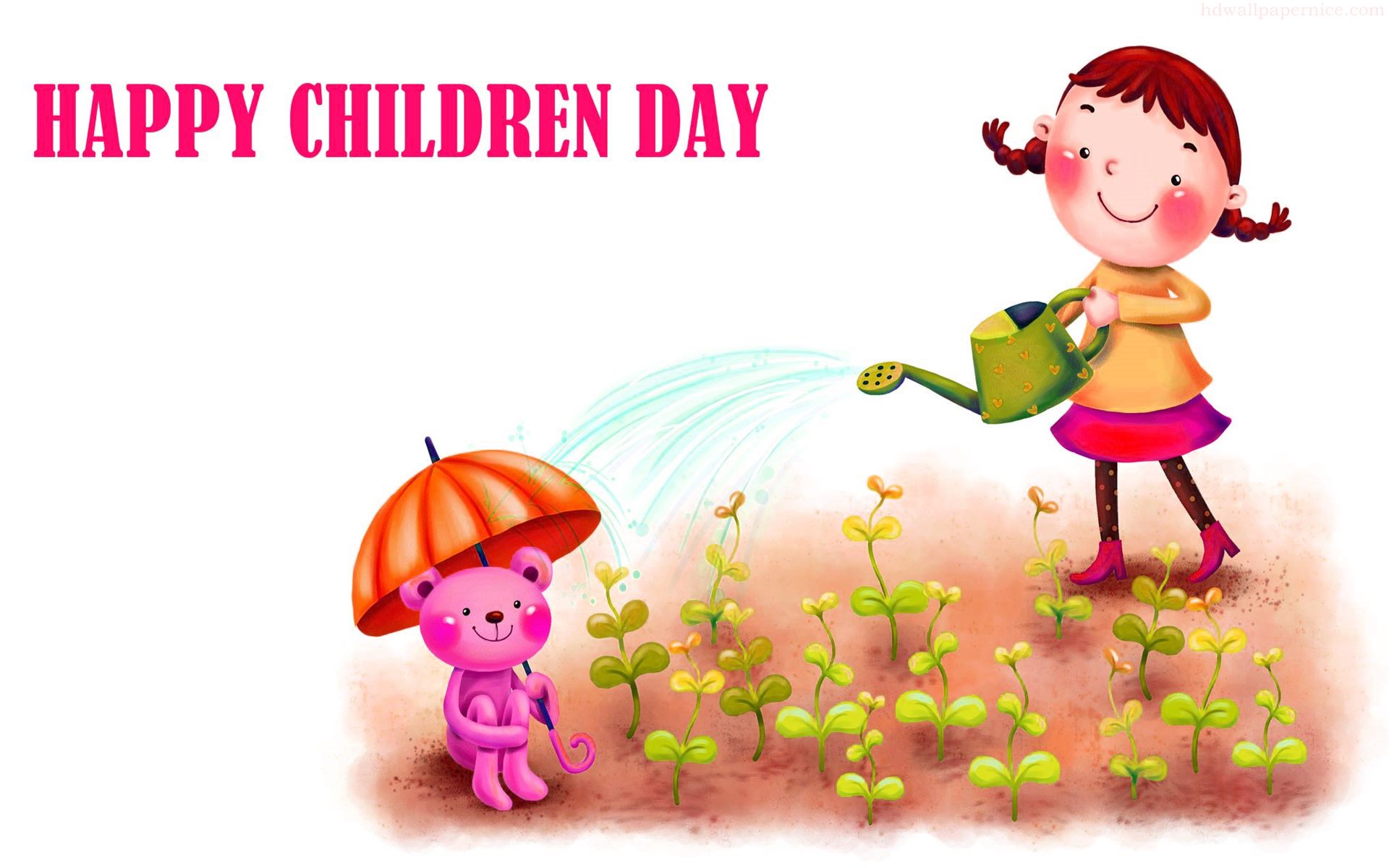 2015 Happy Children Day Hd Wallpaper - Cartoon , HD Wallpaper & Backgrounds