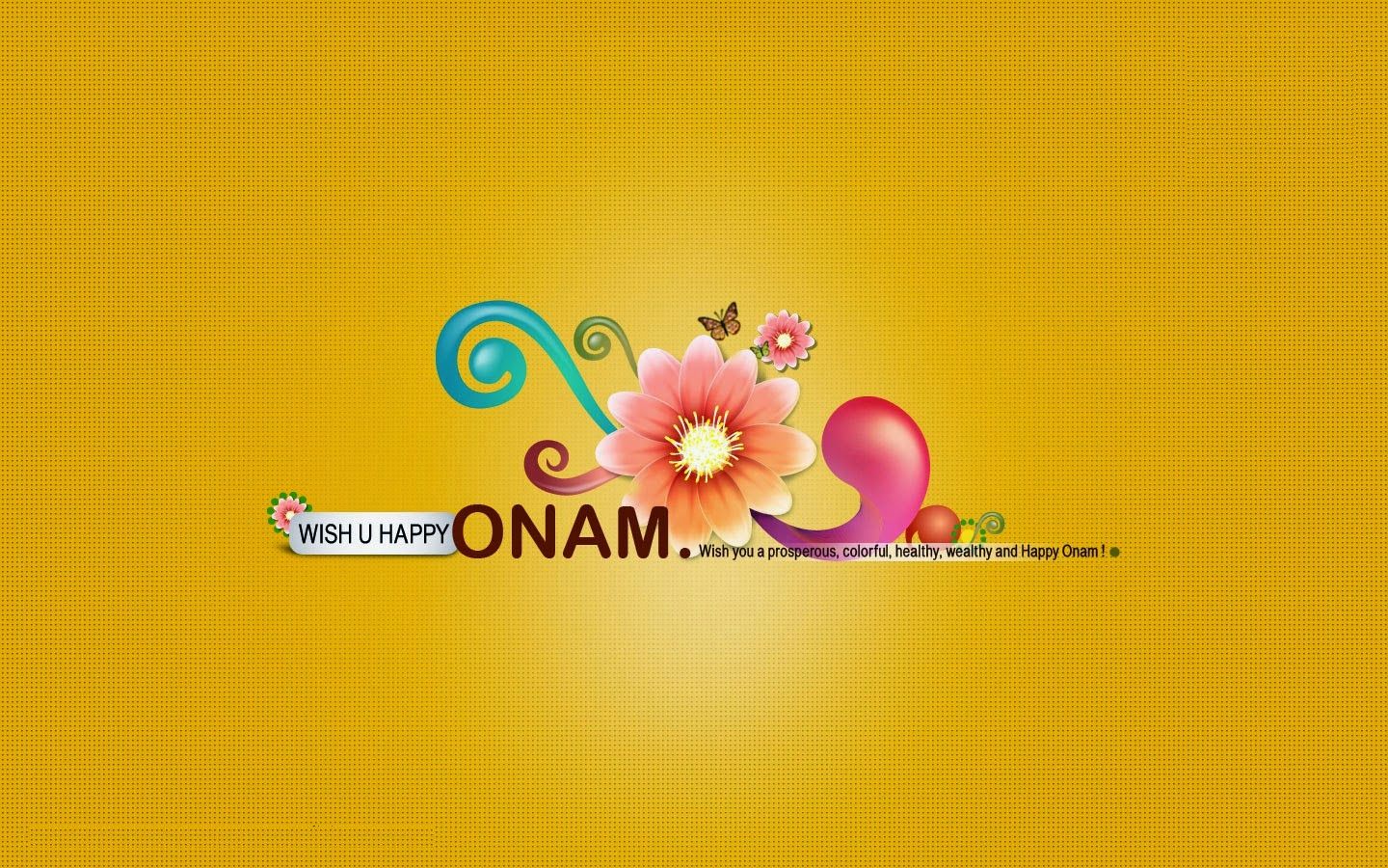 Onam Images With Greetings - Barberton Daisy , HD Wallpaper & Backgrounds