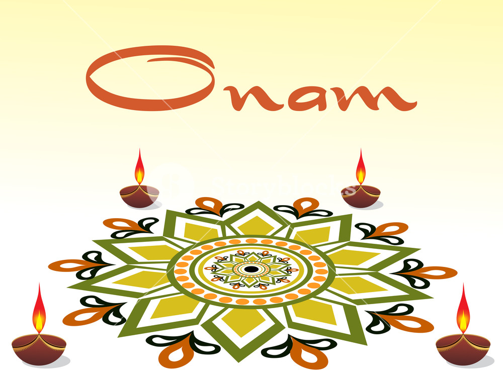 Wallpaper For Onam - Onam Vector Free Download , HD Wallpaper & Backgrounds