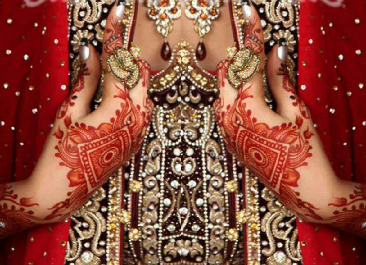 Mehndi Design Wallpaper - Asian Bridal Mehndi Design , HD Wallpaper & Backgrounds