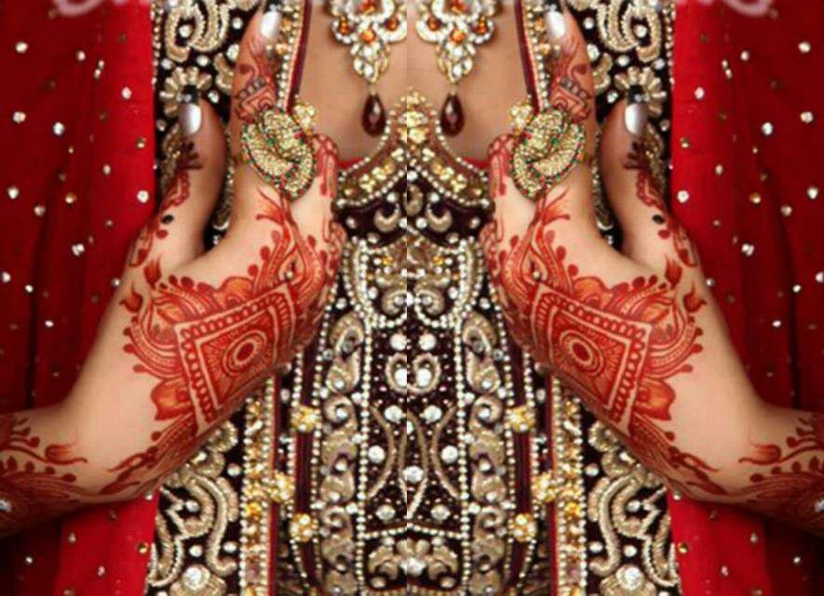 Mehndi Design Wallpaper - Asian Bridal Mehndi Design , HD Wallpaper & Backgrounds