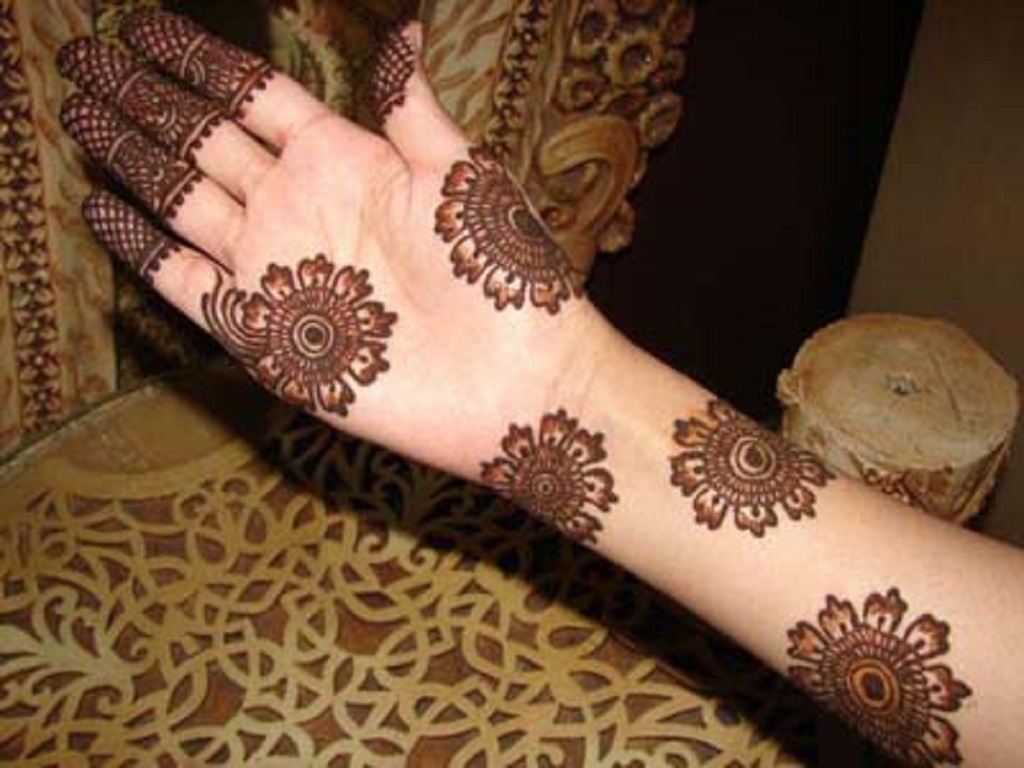 Latest New Stylish Beautiful Mehndi Designs Free Hd - Mehandi Design For Diwali , HD Wallpaper & Backgrounds