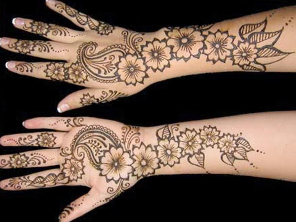 Mehndi Design Wallpapers - Easy Full Hand Mehndi Designs , HD Wallpaper & Backgrounds