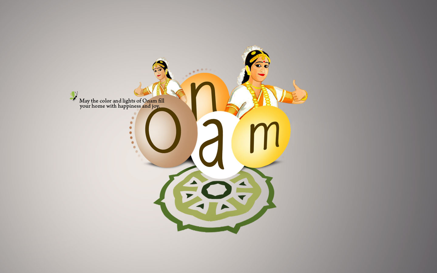 Happy Onam Wishes - Happy Onam Hd , HD Wallpaper & Backgrounds