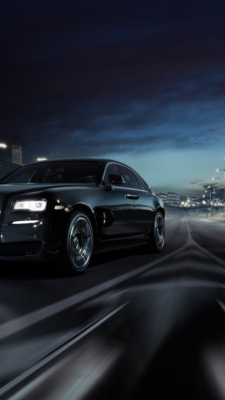 Personal Luxury Car, Full Size Car, Car, Rolls-royce - Rolls Royce Wraith Black Iphone , HD Wallpaper & Backgrounds