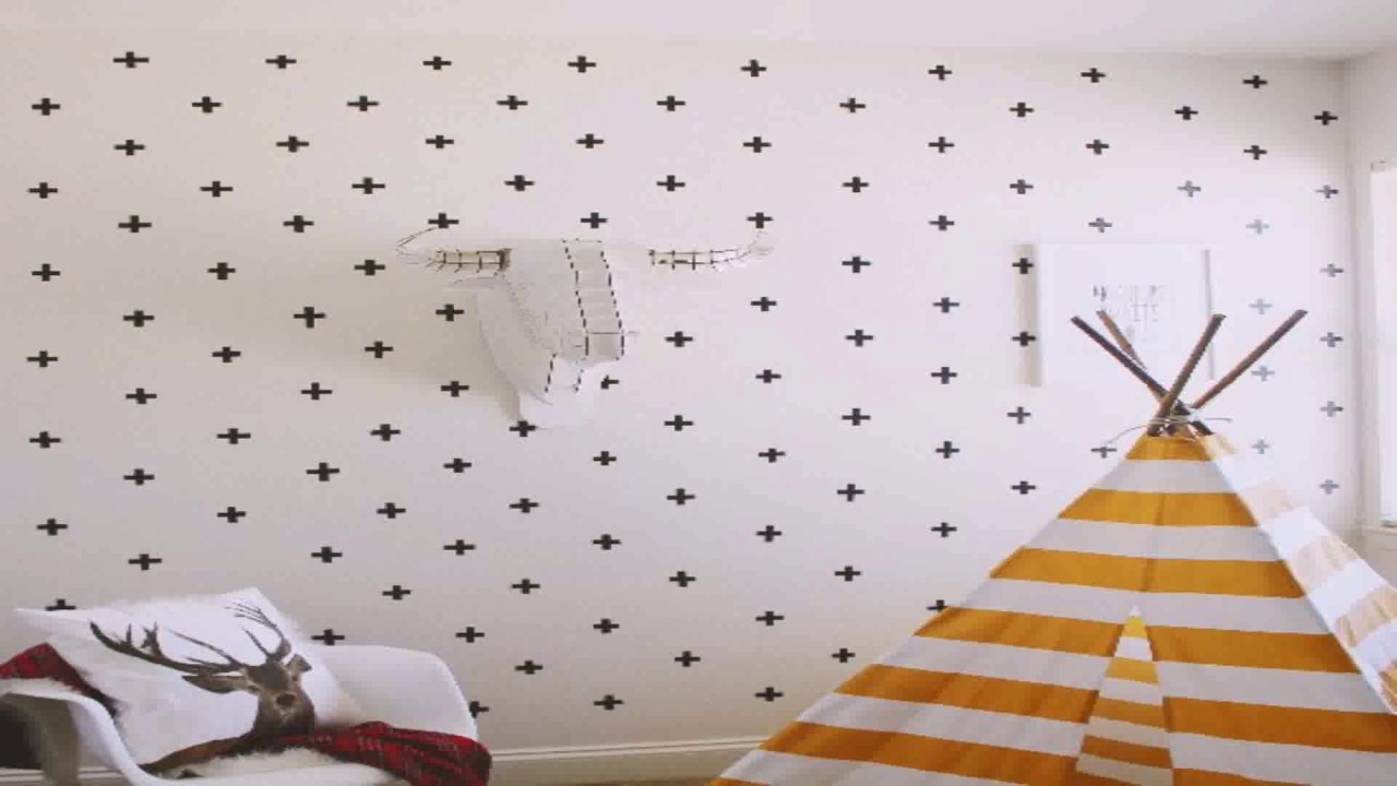 Diy Washi Tape Wall Decor - Elektrik Bandıyla Duvar Süsleme , HD Wallpaper & Backgrounds