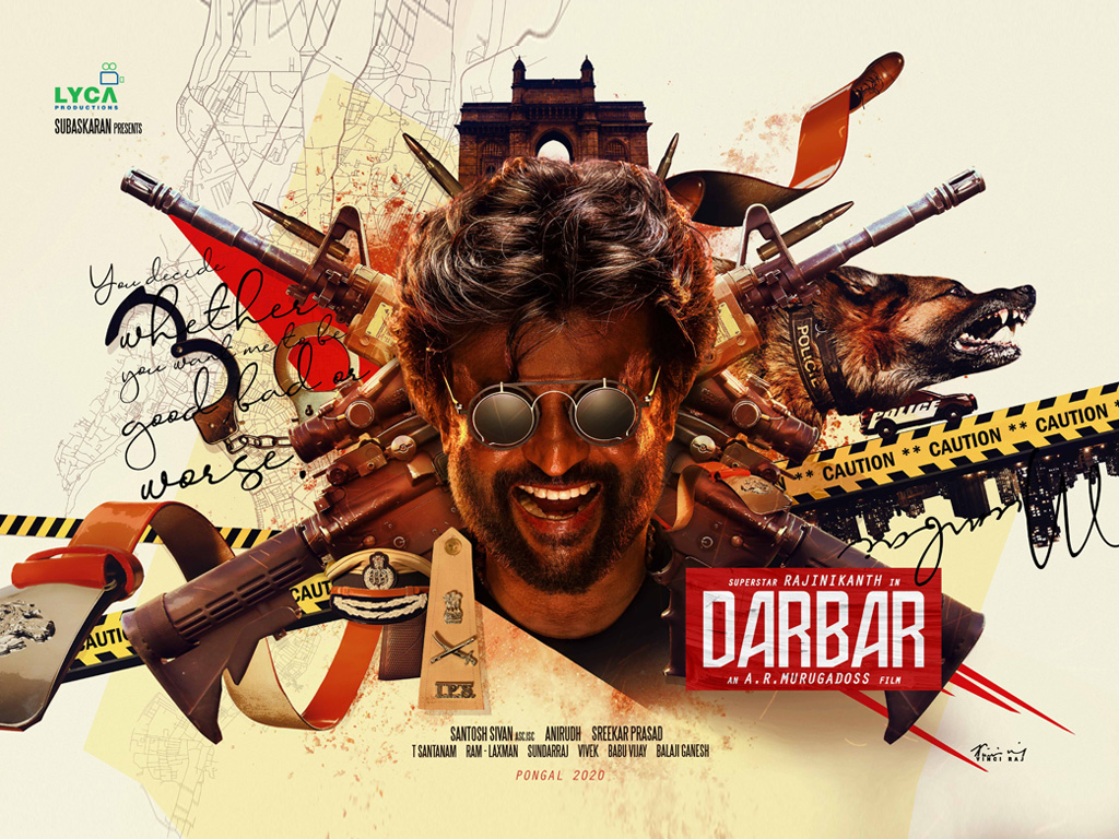 Darbar Hq Movie Wallpapers - Darbar Rajini Hd Poster , HD Wallpaper & Backgrounds