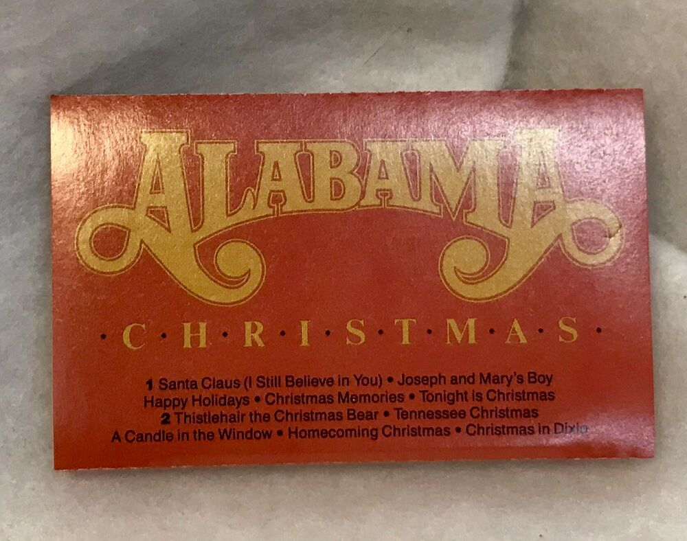 Ideas Vintage Alabama Christmas Cassette Tape - Label , HD Wallpaper & Backgrounds