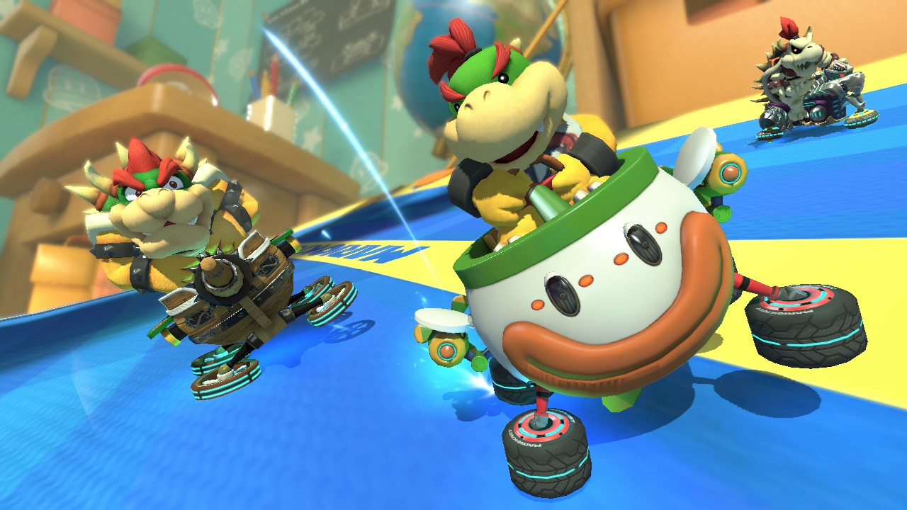 Mario Kart 8 Deluxe Hd Wallpaper - Mario Kart 8 Deluxe Koopa Clown , HD Wallpaper & Backgrounds