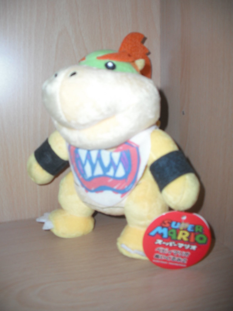 little buddy bowser jr plush