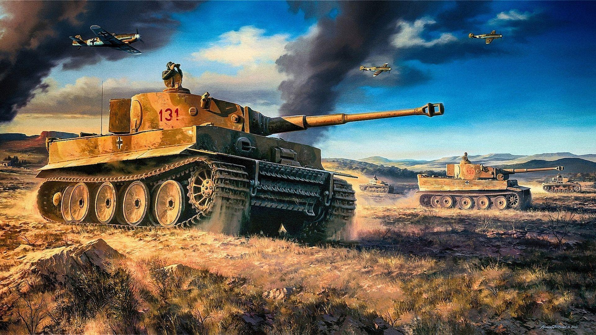 Tank Wallpaper - Tiger Tank , HD Wallpaper & Backgrounds