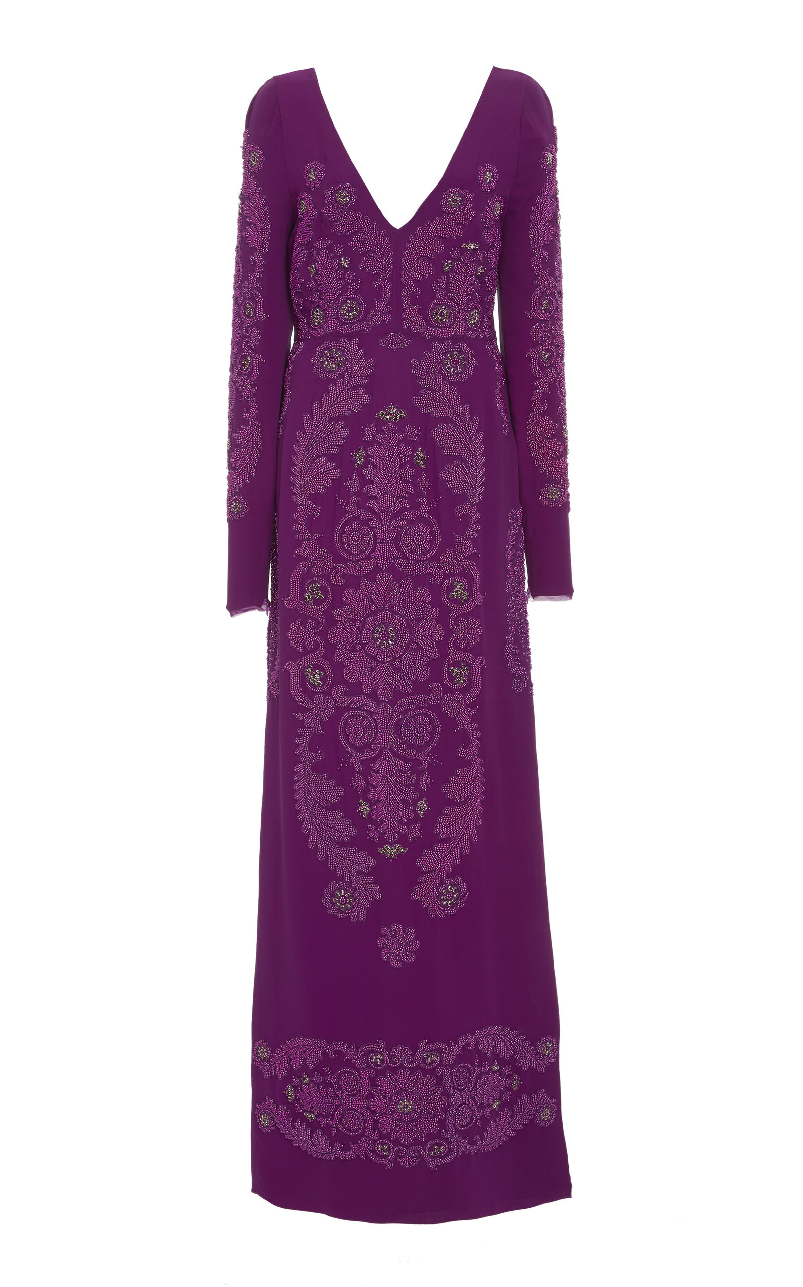 Cucculelli Shaheen Women Barococo Violet Dress 953 - Gown , HD Wallpaper & Backgrounds