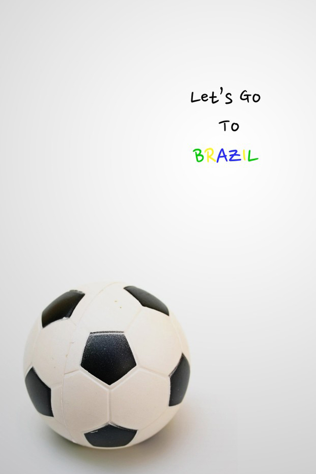 Let's Go To Brazil - Soccer Ball Free Stock , HD Wallpaper & Backgrounds