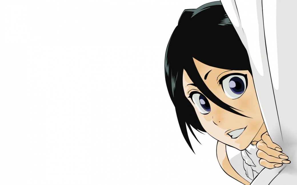 Rukia Bleach Kuchiki Girl - Bleach Rukia Kuchiki Face , HD Wallpaper & Backgrounds