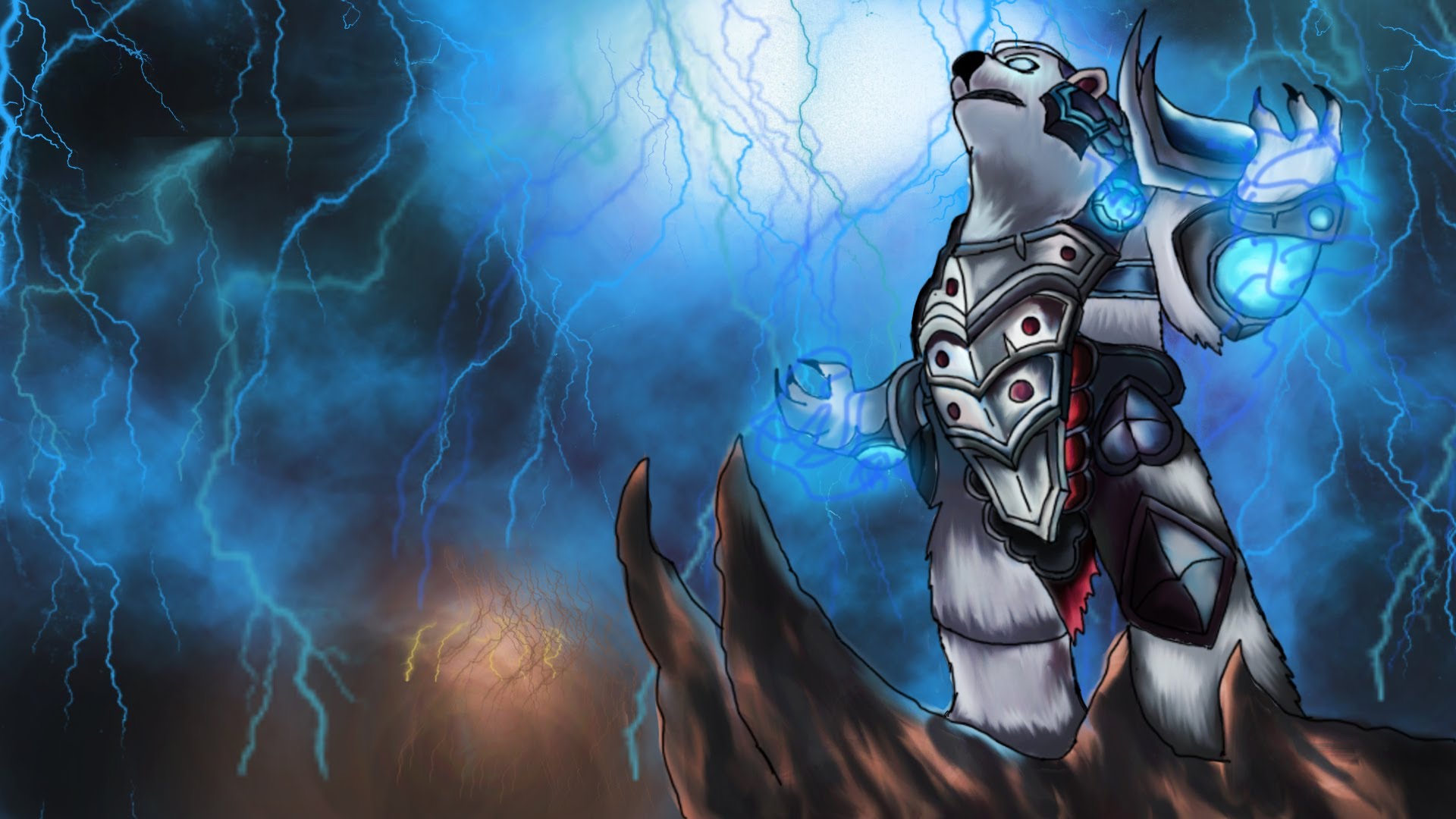 Volibear Wallpaper - League Of Legends Wallpaper Hd 1920x1080 Volibear , HD Wallpaper & Backgrounds