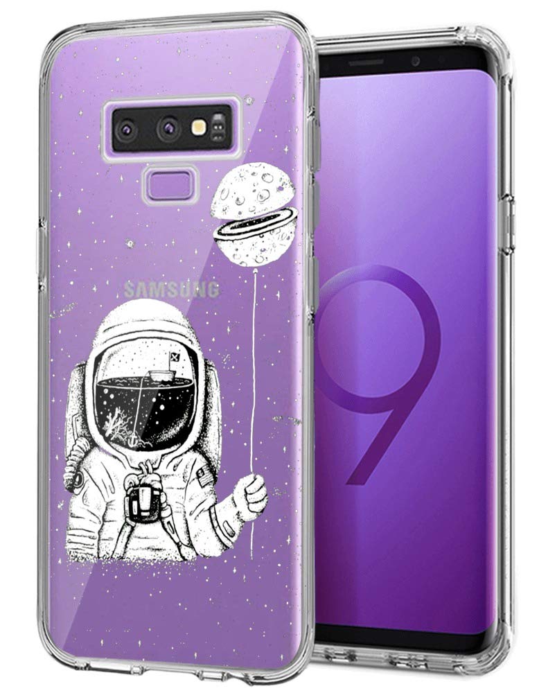 Samsung Galaxy Note 9 Clear Uv Printing Case Astronaut - جالكسي اس 9 وردي , HD Wallpaper & Backgrounds