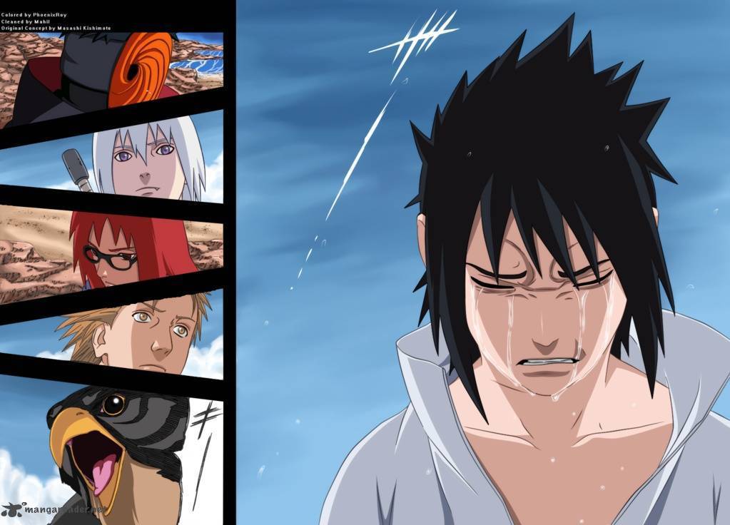 Naruto Shippuuden Fondo De Pantalla With Anime Called - Sasuke Crying Manga , HD Wallpaper & Backgrounds