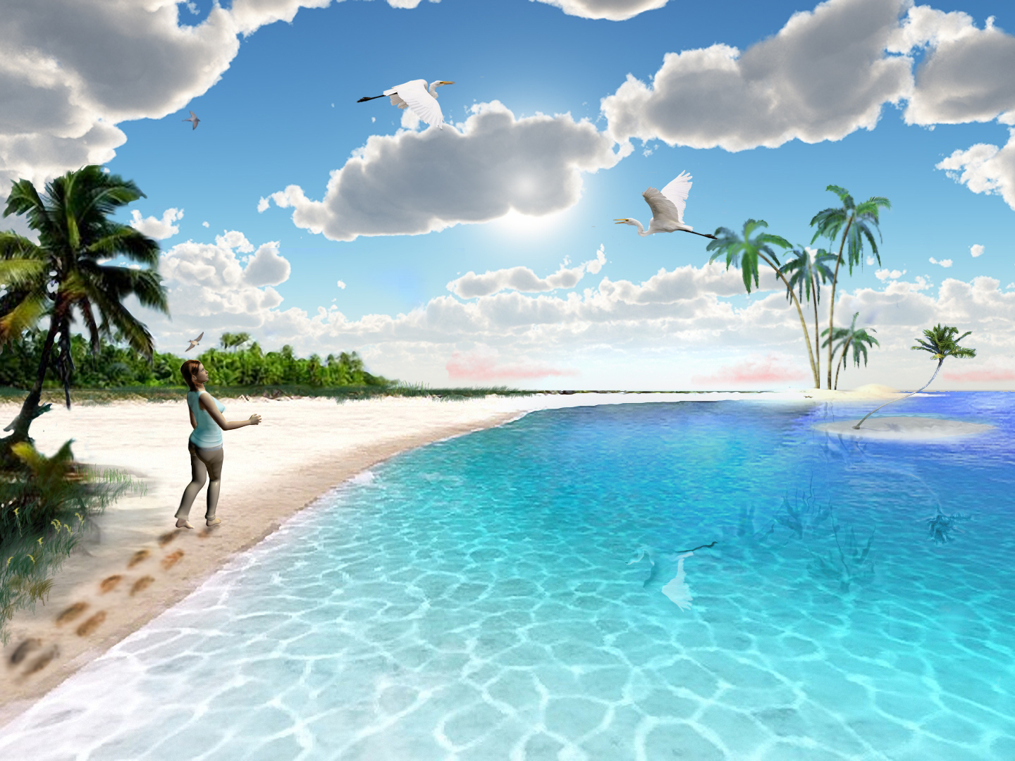 Fiji Island Hd Wallpaper - Vacation , HD Wallpaper & Backgrounds