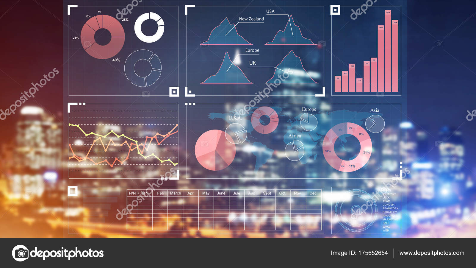 Financial Consulting And Analytics Concept With Infographs - Fondos De Pantalla Consultoria , HD Wallpaper & Backgrounds