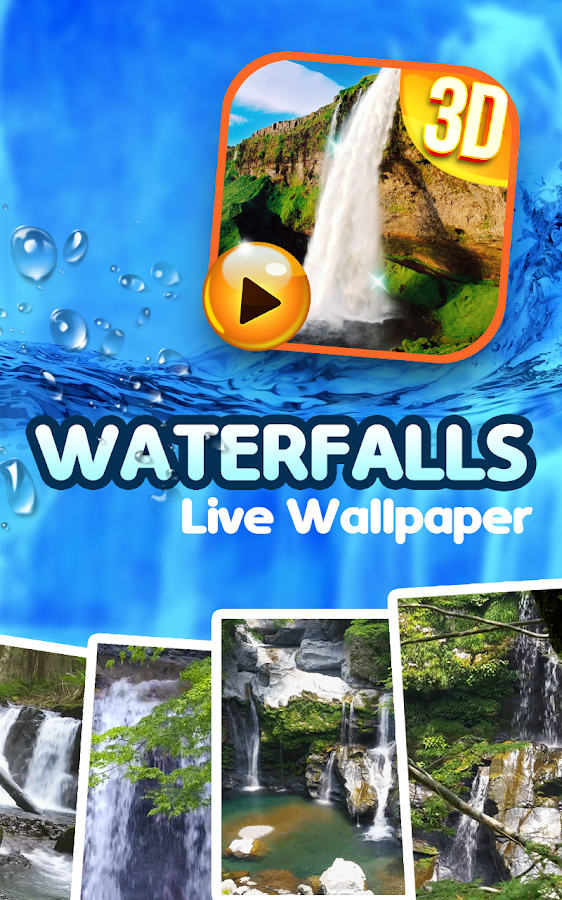 Real Waterfall Live Wallpaper - Wallpaper , HD Wallpaper & Backgrounds