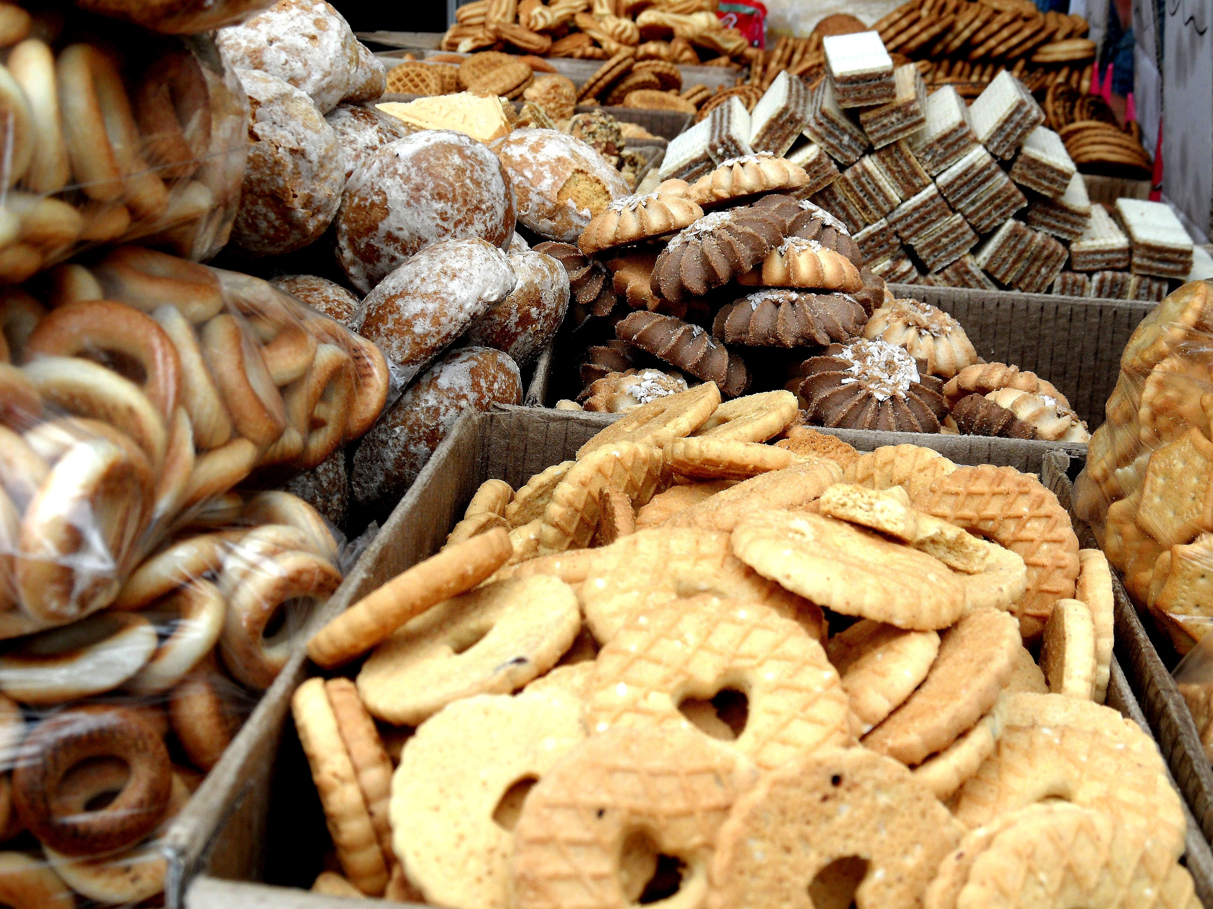 Biscuits, Food, Foods, Biscuit, Large Group Of Objects, - Cookie , HD Wallpaper & Backgrounds