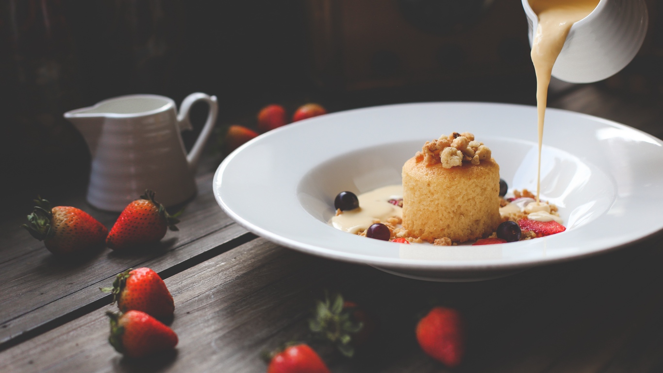 Wallpaper Cake, Dessert, Biscuit - Food Photography , HD Wallpaper & Backgrounds