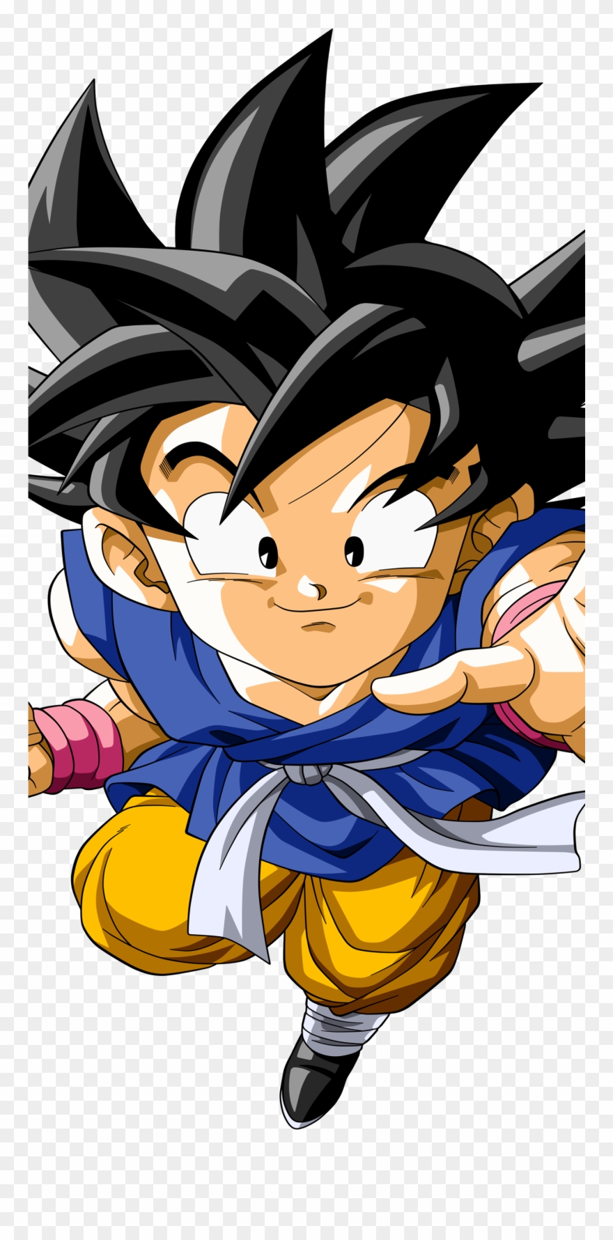 Kid Goku Anime / Dragon Ball Gt Mobile Wallpaper - Dragon Ball Gt Goku Png , HD Wallpaper & Backgrounds