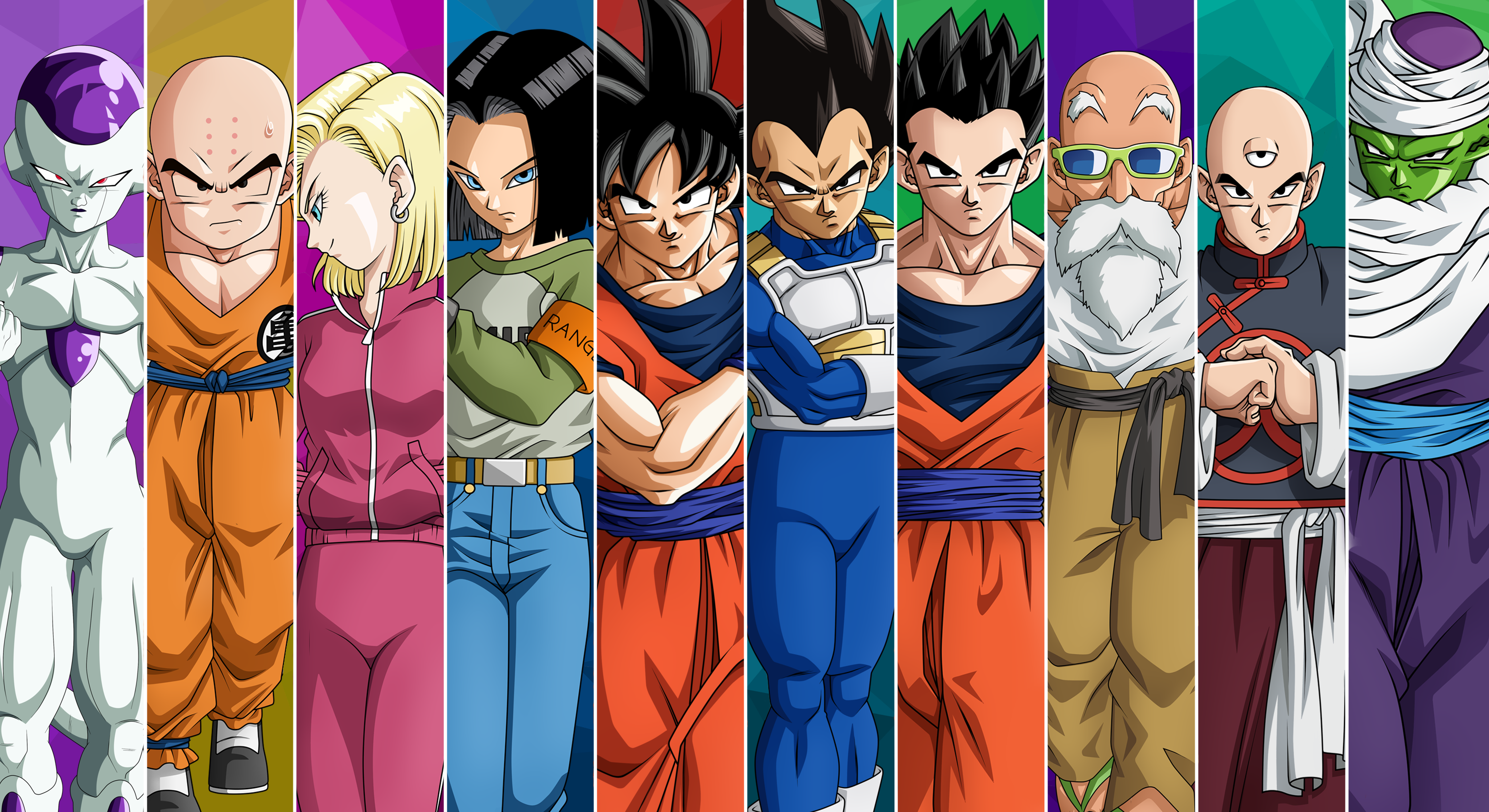 Dragon Ball Super Wallpaper Mobile - Dragon Ball Super 10 Warriors , HD Wallpaper & Backgrounds