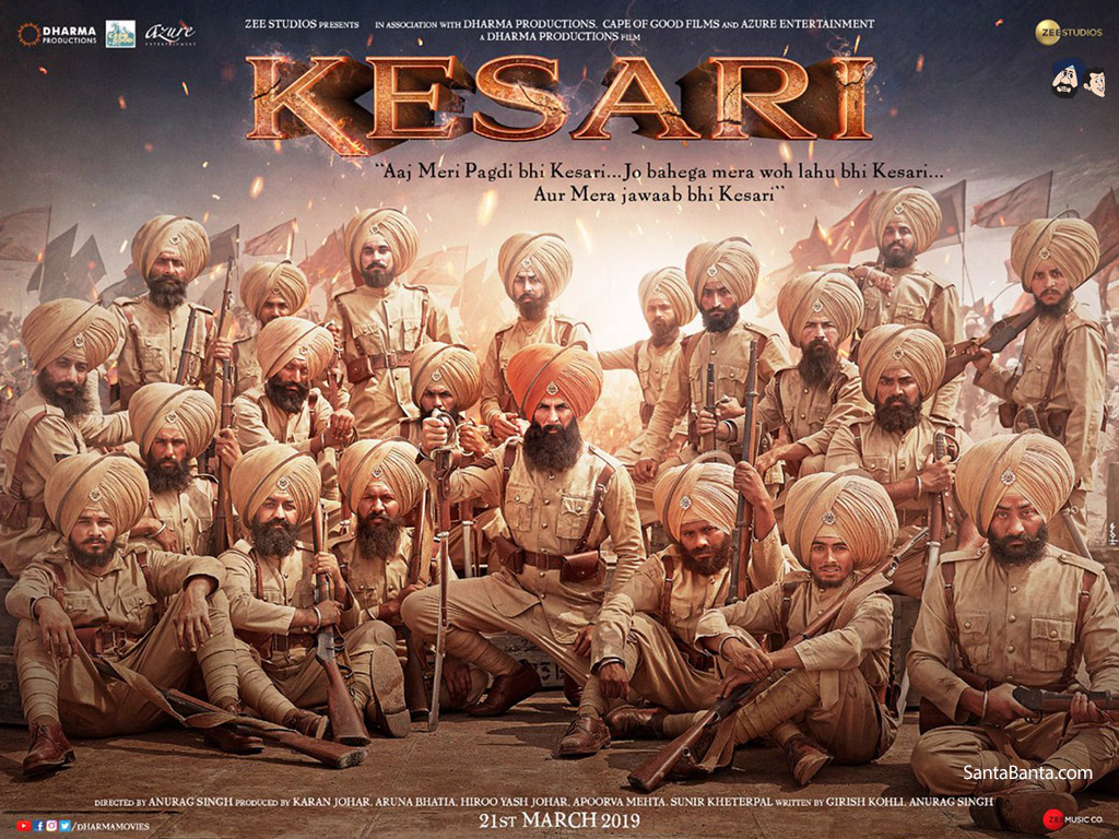 Download Full Wallpaper - Kesari Movie Poster Hd , HD Wallpaper & Backgrounds
