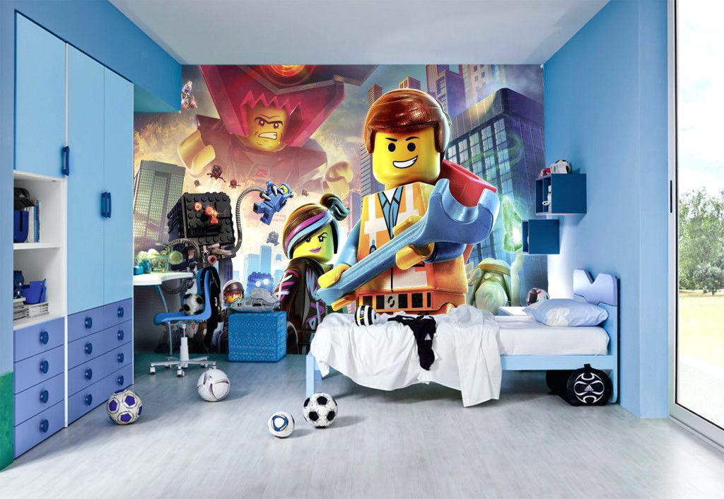 Lego - Superhero Murals , HD Wallpaper & Backgrounds