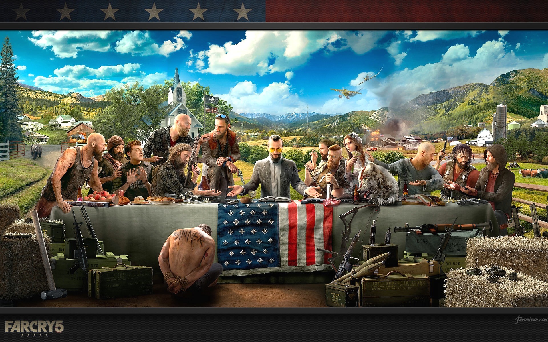 Far Cry 5 Fonds D Cran Hd Arri Re Plans Gratuit Pour - Eden's Gate Far Cry , HD Wallpaper & Backgrounds