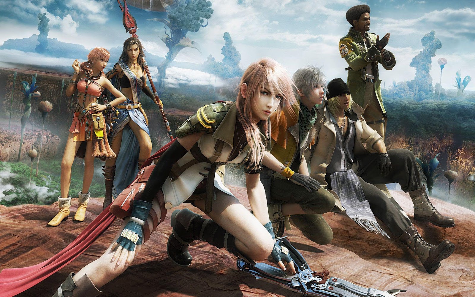 Final Fantasy 13 Game , HD Wallpaper & Backgrounds
