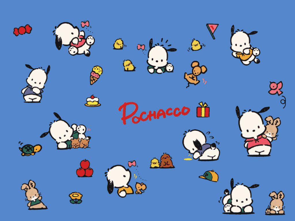 Pochacco Wallpaper By Fannie Pochacco, Via Flickr - Pochacco Sanrio , HD Wallpaper & Backgrounds