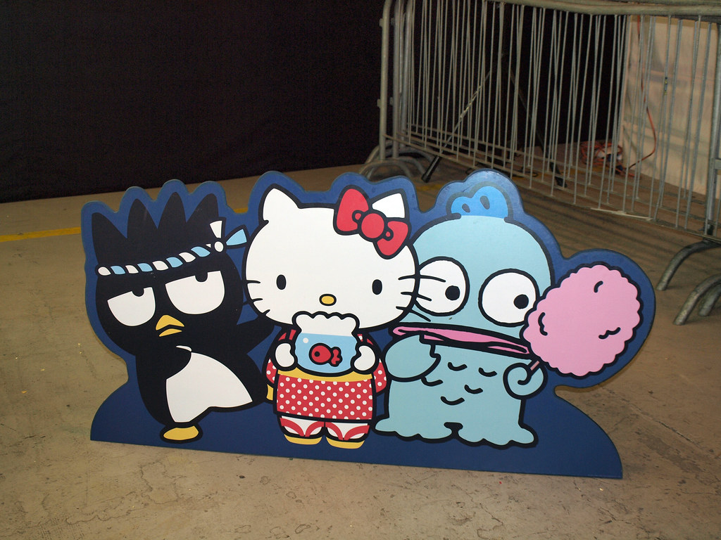 Hello Kitty, Badtz-maru & Hangyodon - Hello Kitty , HD Wallpaper & Backgrounds