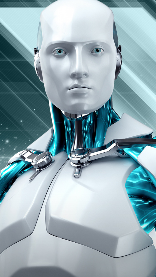 Human, Fictional Character, Eset, Blue, Tech Wallpaper - Eset Smart Security , HD Wallpaper & Backgrounds