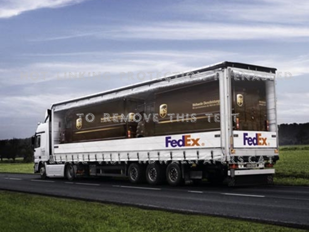 Fedex Truck , HD Wallpaper & Backgrounds