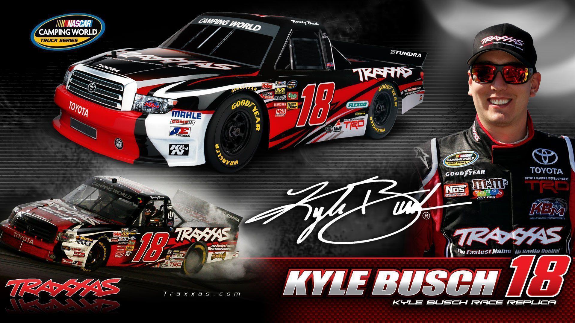 Traxxas Kyle Busch Camping World Race Replica Xl - Pickup Truck , HD Wallpaper & Backgrounds