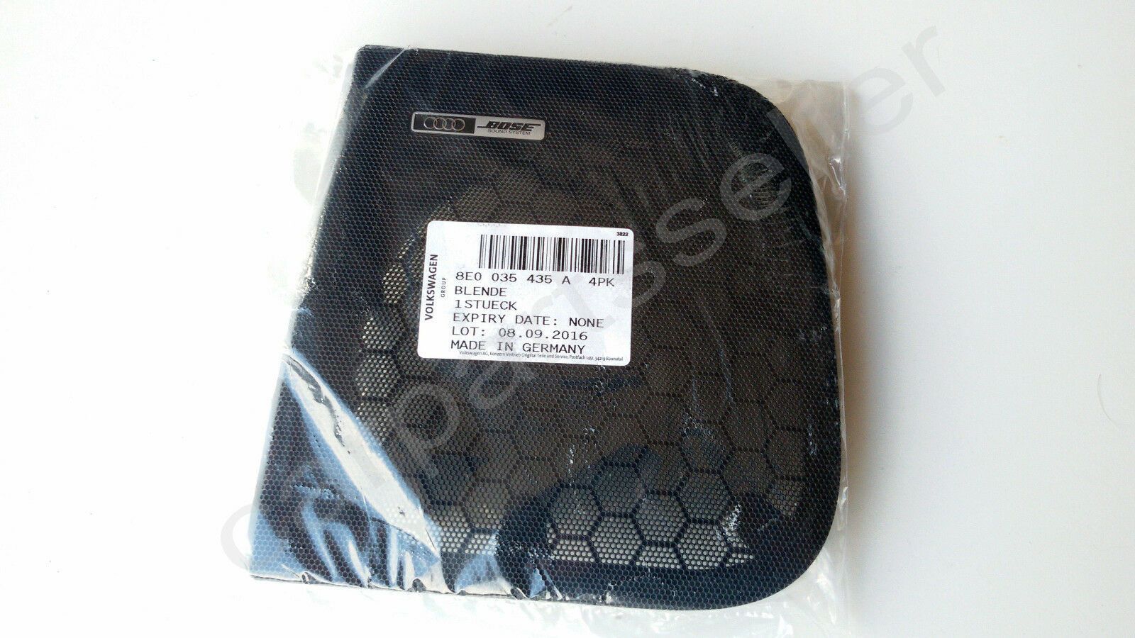 Audi A4 S4 Rear Door Speaker Grill Cover Bose Black - Label , HD Wallpaper & Backgrounds