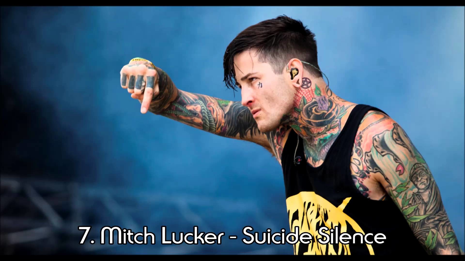 Mitch Lucker And Oliver Sykes Tattoo - Mitch Lucker Oliver Sykes , HD Wallpaper & Backgrounds