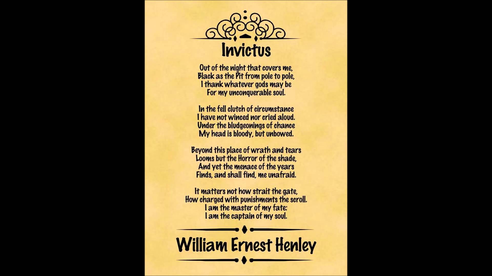 Invictus Meaning Invictus, Meaning Unconquerable Or - Invictus Poem , HD Wallpaper & Backgrounds