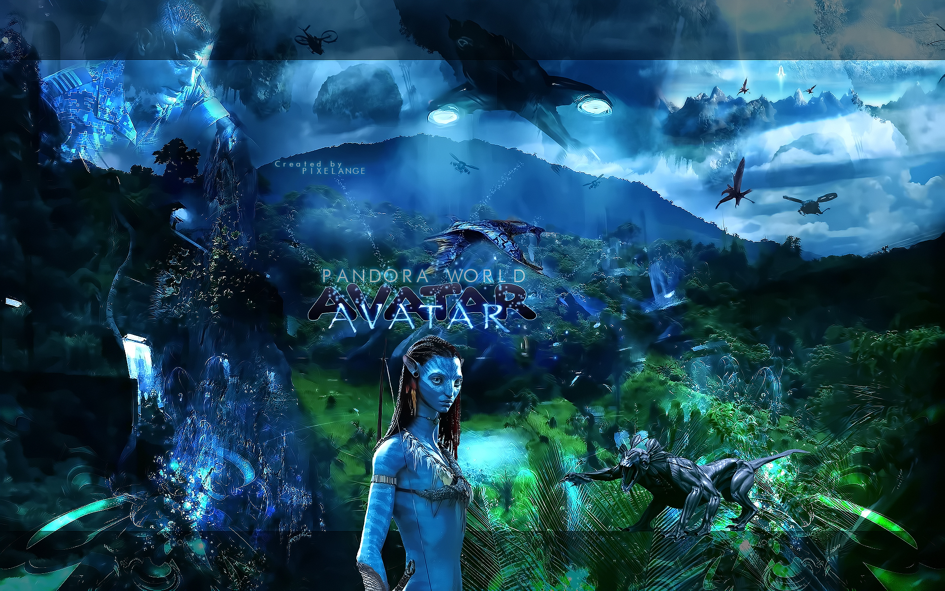 Pandora Art - Avatar James Cameron , HD Wallpaper & Backgrounds