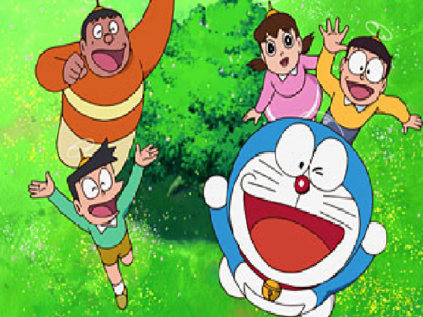 Awesome Doraemon Hd Wallpapers - Doraemon And Friends , HD Wallpaper & Backgrounds