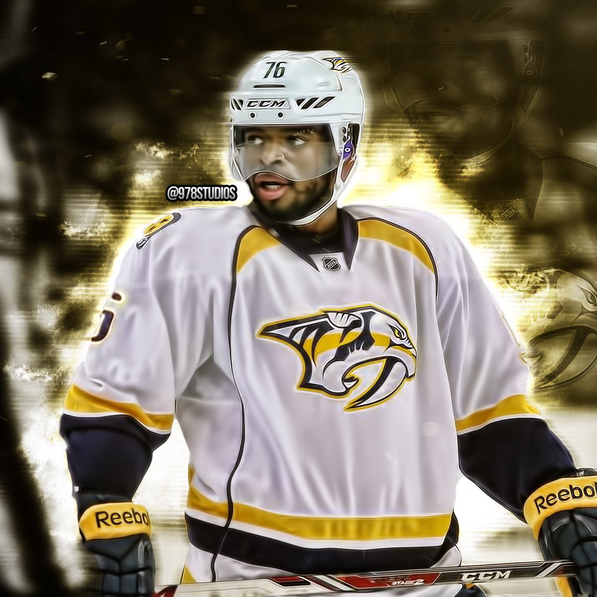 Subban And Nashville Predators - Nashville Predators Pk Subban , HD Wallpaper & Backgrounds