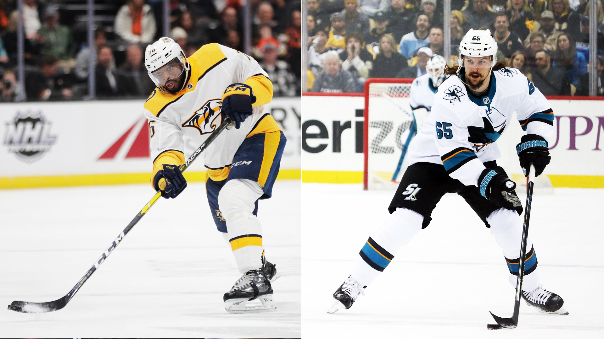 How Erik Karlsson's First Sharks Season Compares To - Karlsson Subban , HD Wallpaper & Backgrounds