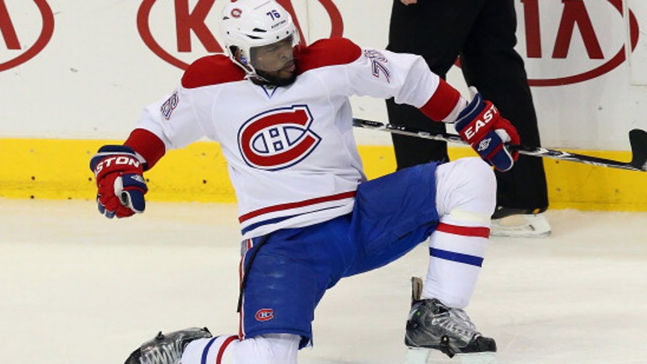 K Subban Makes A Nice Move To Score - Pk Subban Moving , HD Wallpaper & Backgrounds