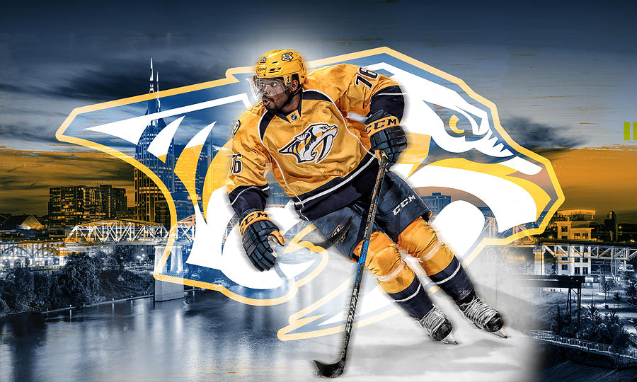 Pk Subban Nashville Predators - Nashville Predators Pk Subban , HD Wallpaper & Backgrounds