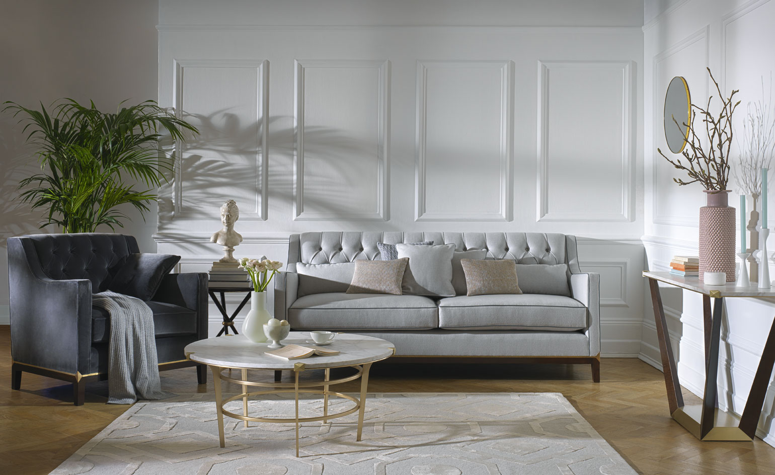 Harrods Launches An In-house Furniture Collection With - Furniture , HD Wallpaper & Backgrounds